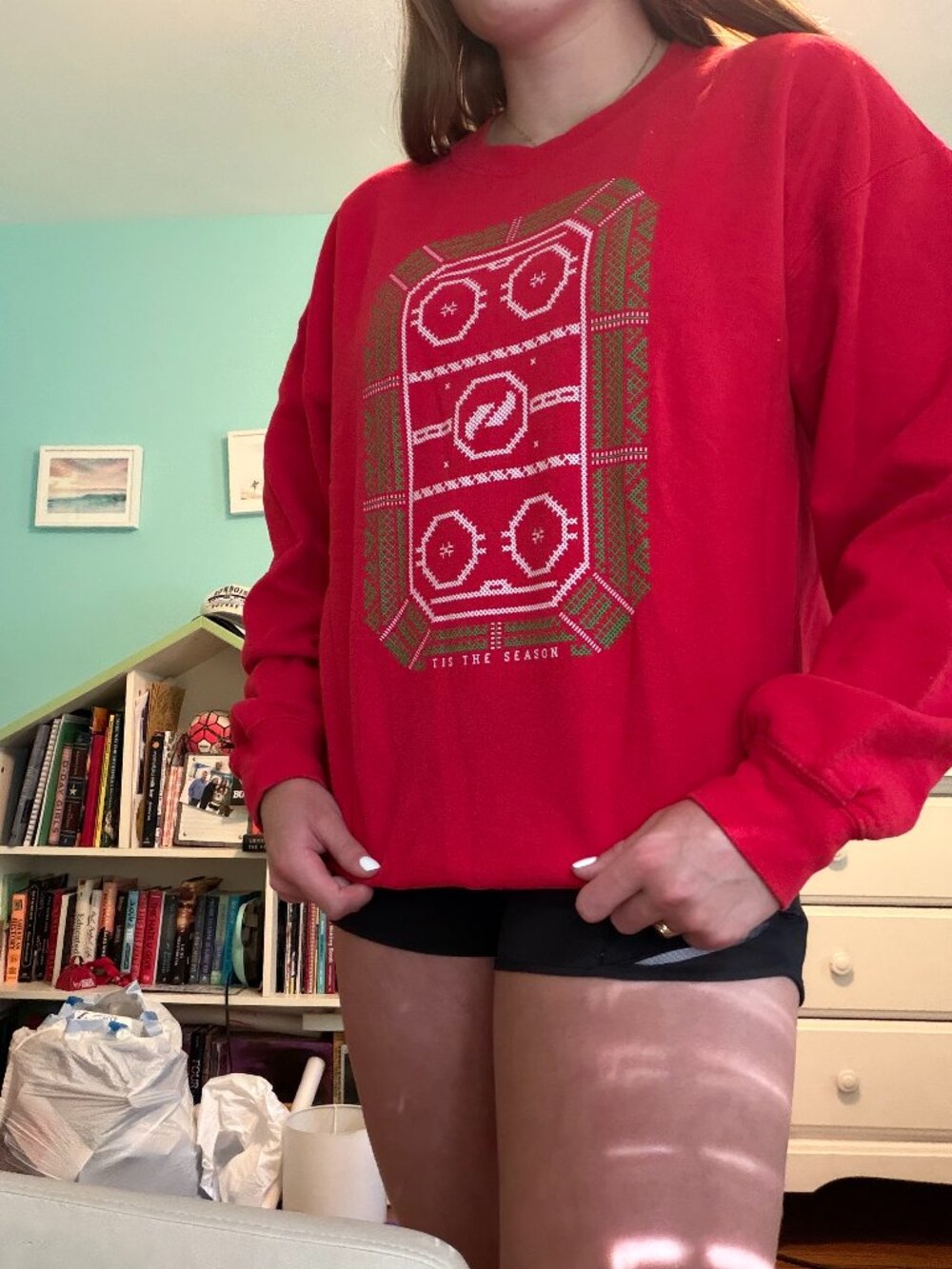 Hockey Holiday Crewneck in New condition never worn before